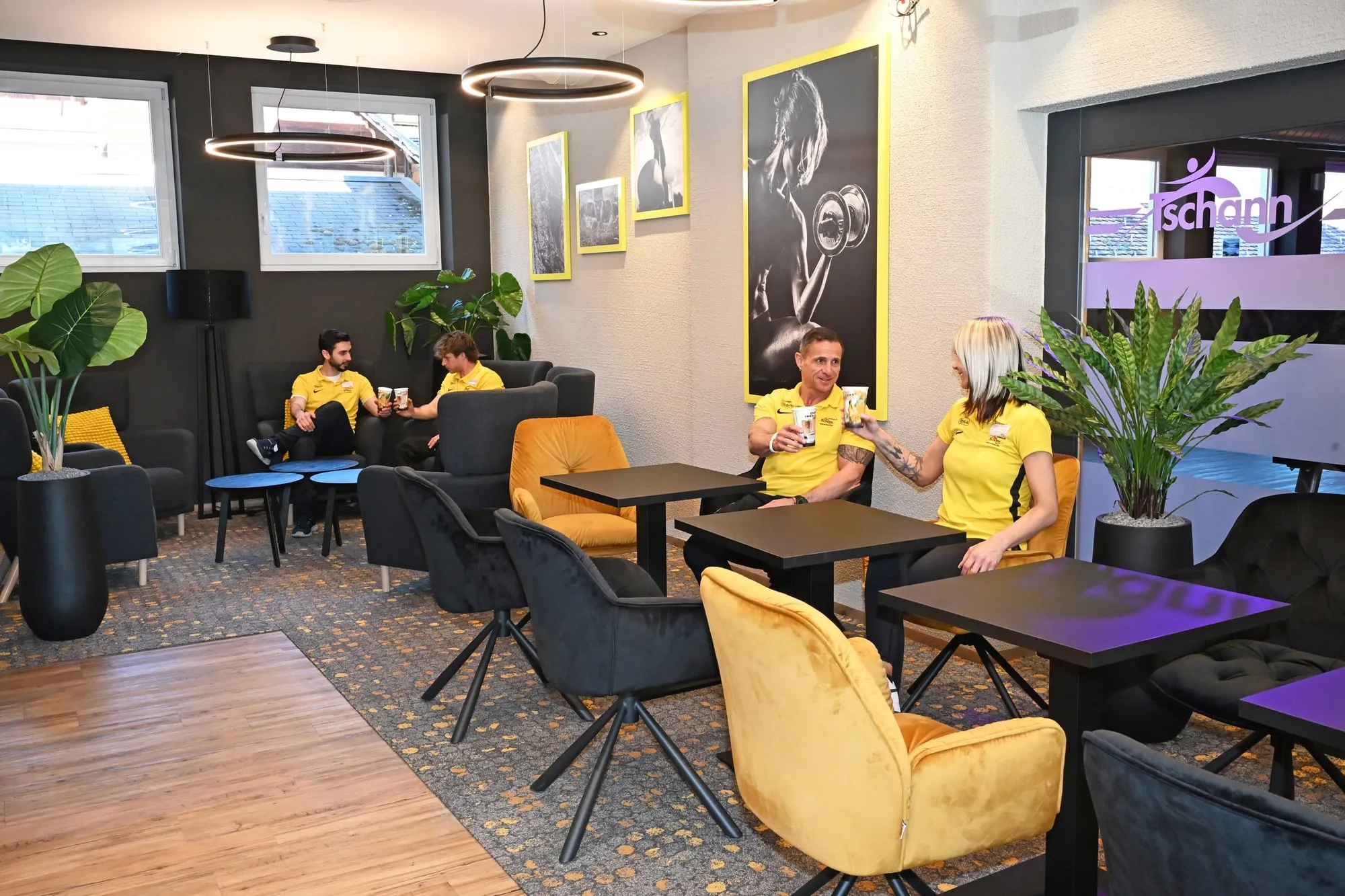 Lounge im Gesundheitszentrum Tschann in Feldkirch