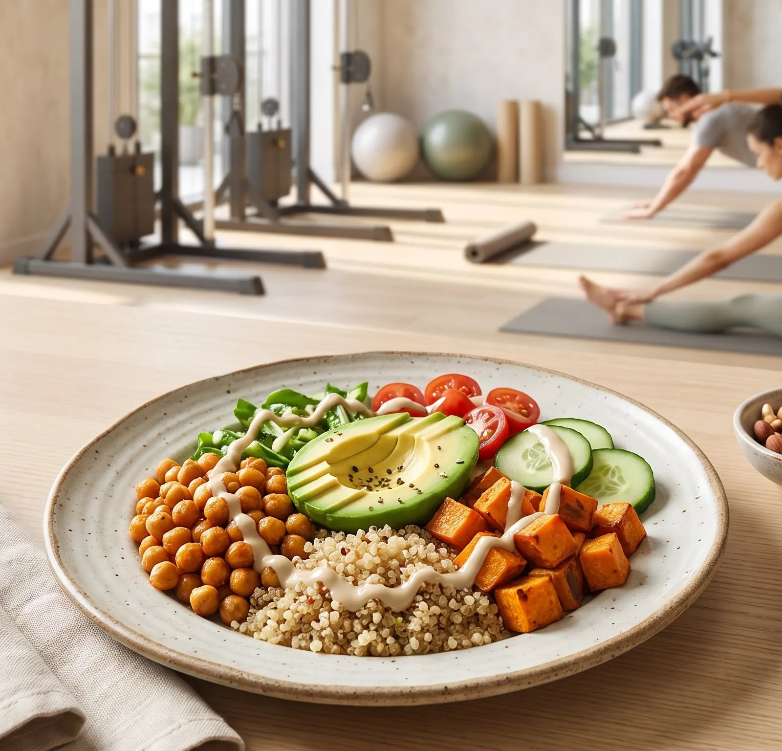 Protein-Bowl-Rezept: Wie gelingt die vegetarische Bowl mit Kichererbsen aus dem Ofen?